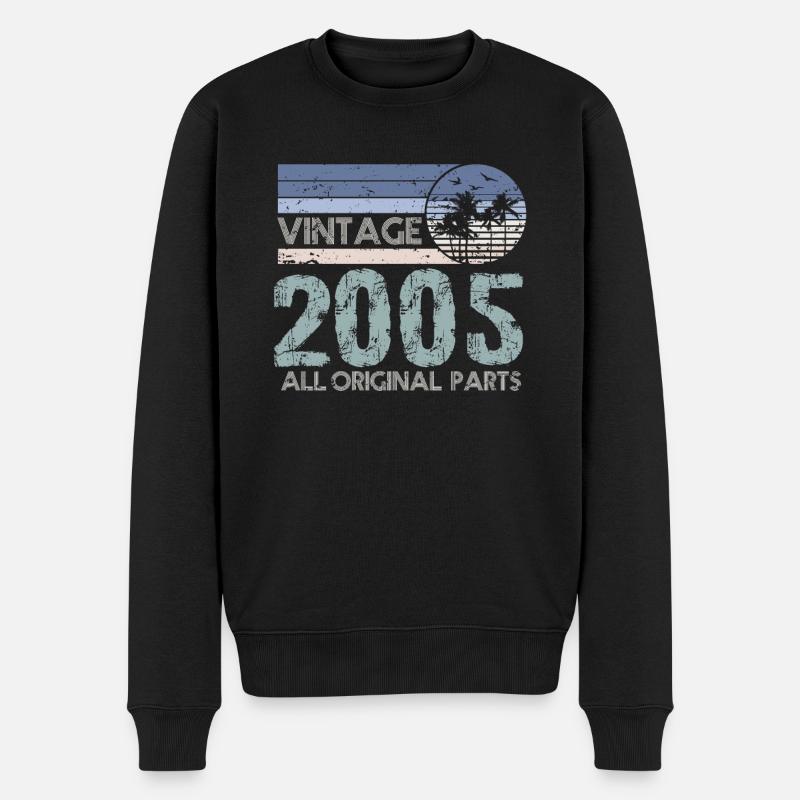 Édition Limitée 2005 Millésime - Pull Premium bio Homme - noir