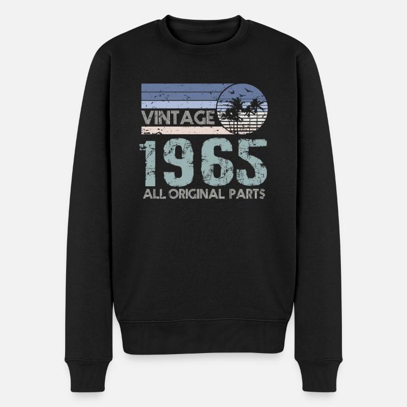 Edition Limitée 1965 Millésime - Pull Premium bio Homme - noir