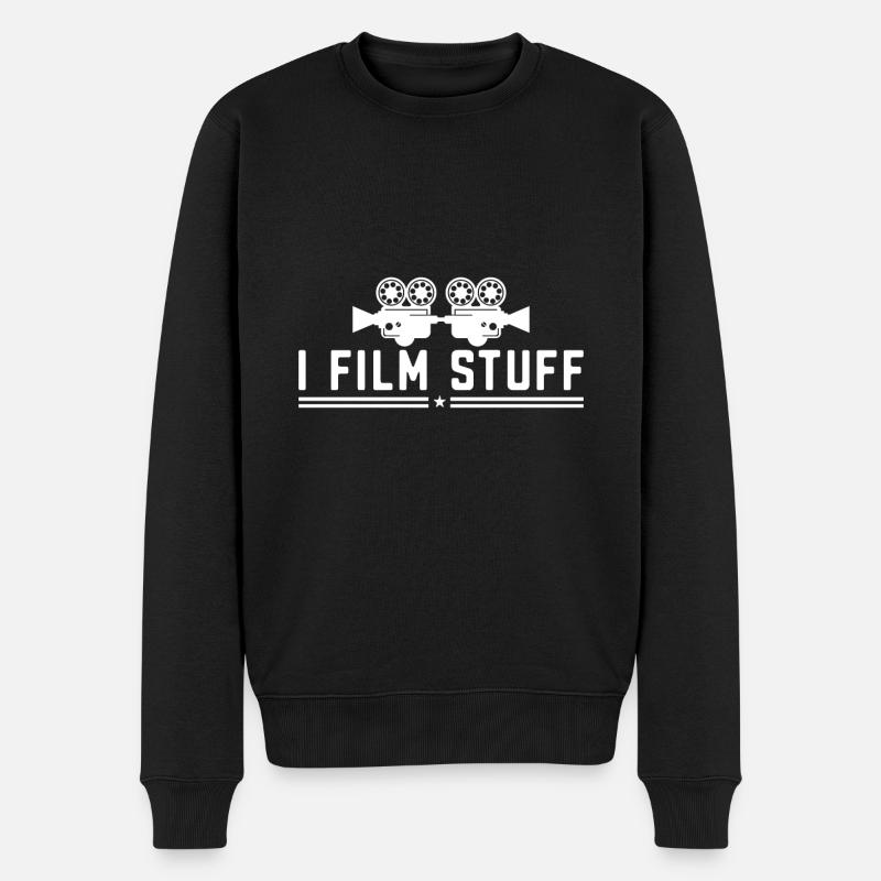 I Film Stuff Film - Männer Premium Bio Pullover - Schwarz
