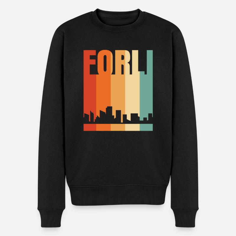 Forlì - Pull Premium bio Homme - noir