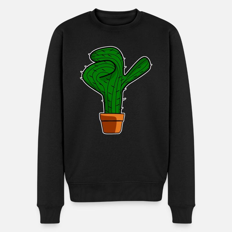 Dabbing Cactus Garden Cacti - Pull Premium bio Homme - noir