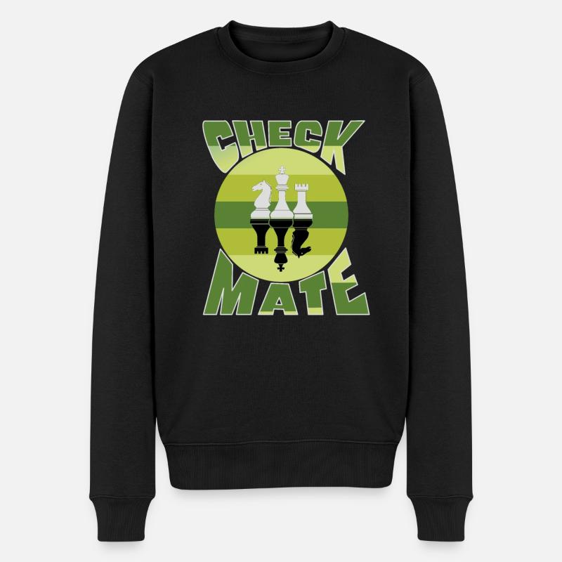 Pensez comme un maître d’échecs - Pull Premium bio Homme - noir