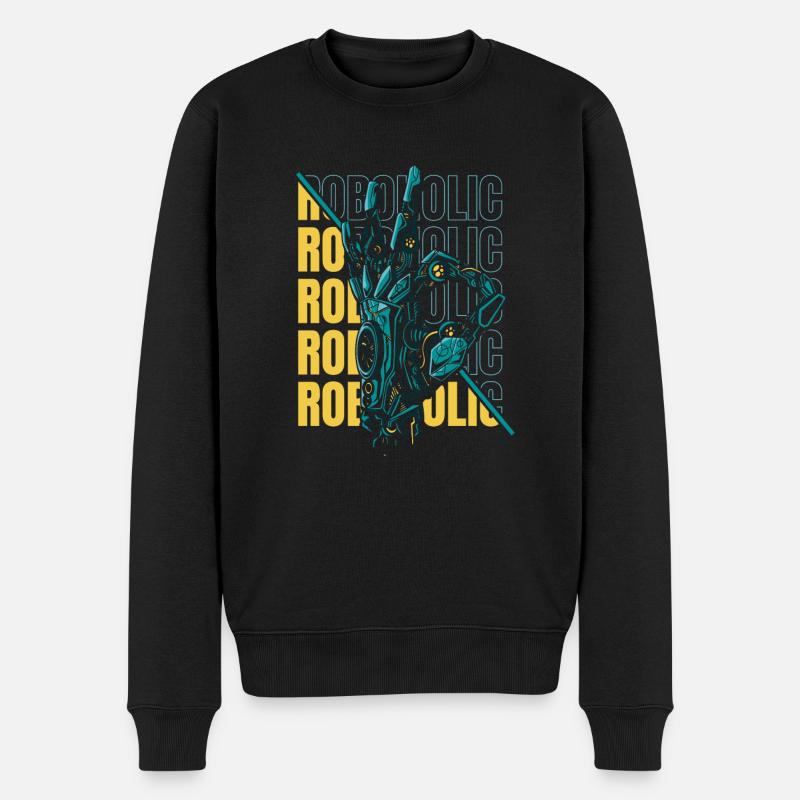 Robotique Ai Robot Cool - Pull Premium bio Homme - noir