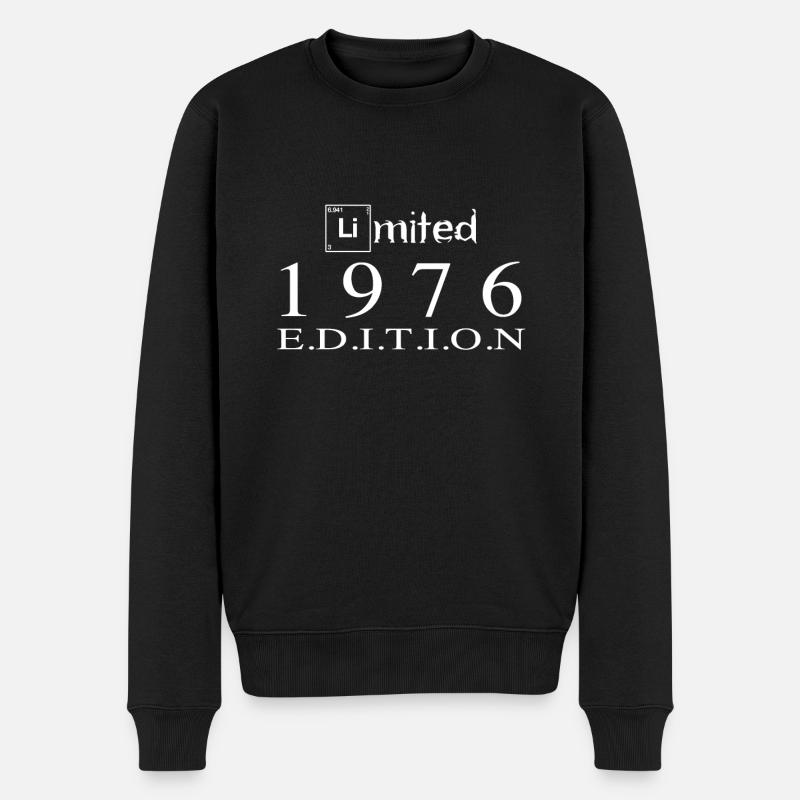 Édition limitée 1976 - Pull Premium bio Homme - noir