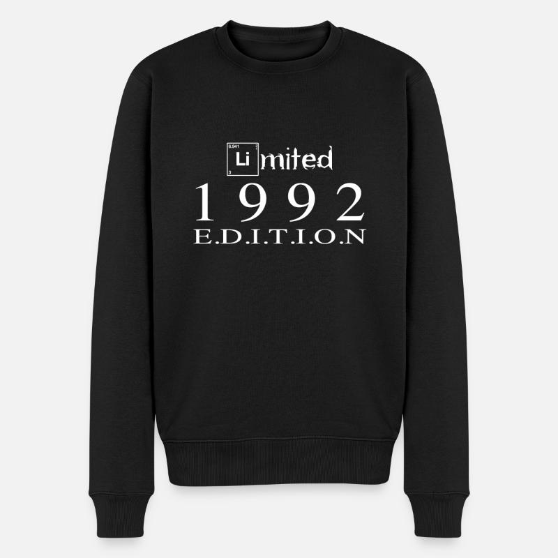 Édition limitée 1992 - Pull Premium bio Homme - noir