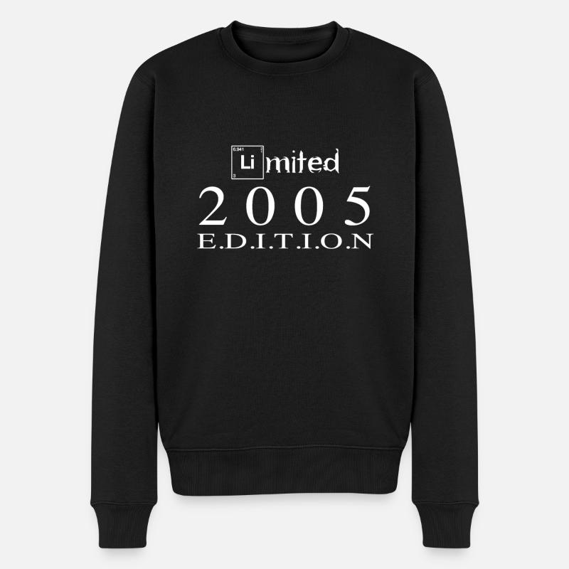 Édition limitée 2005 - Pull Premium bio Homme - noir