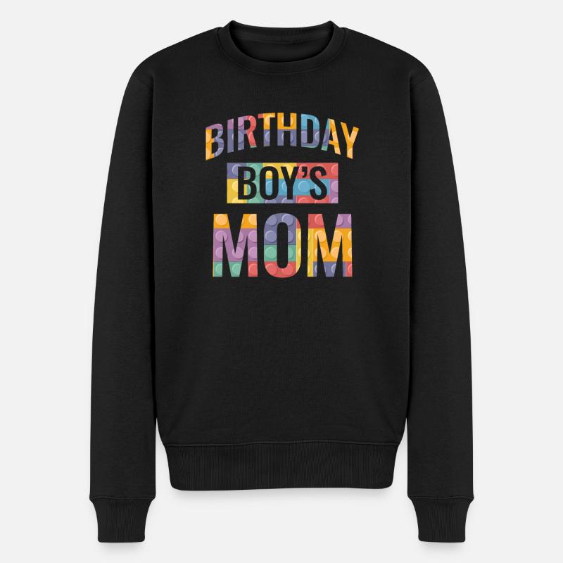 Mère du garçon d’anniversaire Bauklötze - Pull Premium bio Homme - noir