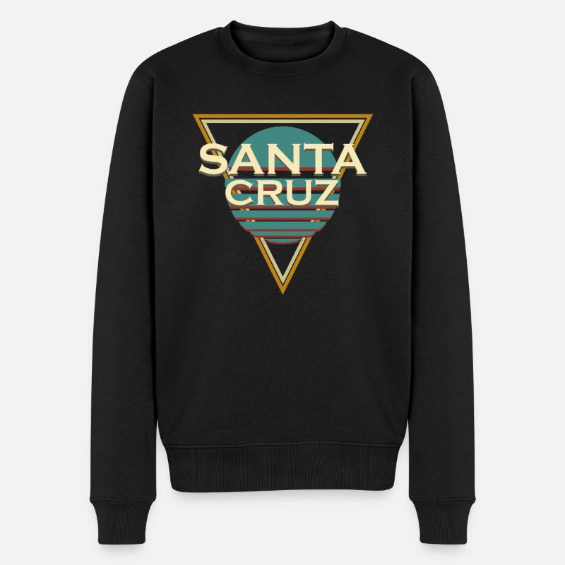 Surf à Santa Cruz - Pull Premium bio Homme - noir