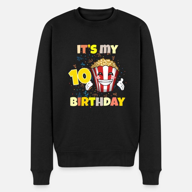 C’est mon 10e anniversaire - Pull Premium bio Homme - noir