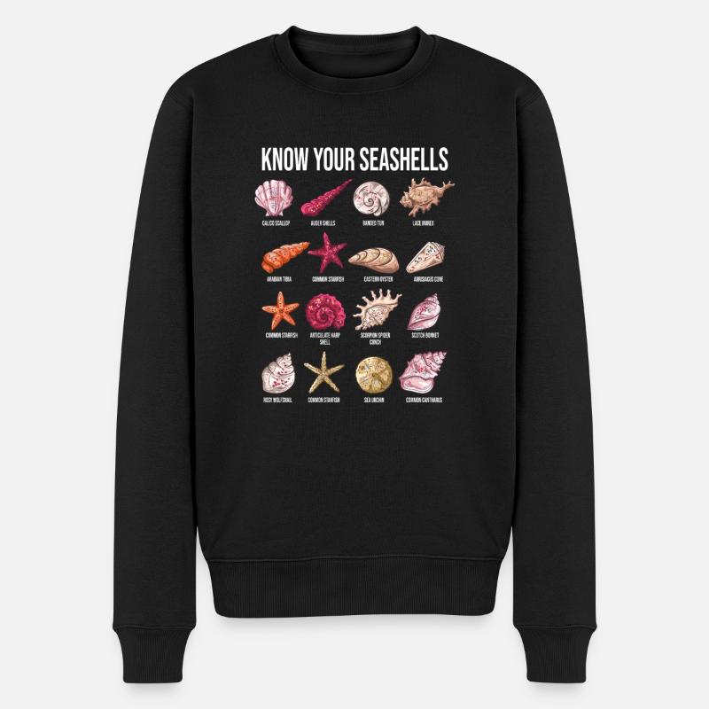 Espèces de moules - Pull Premium bio Homme - noir