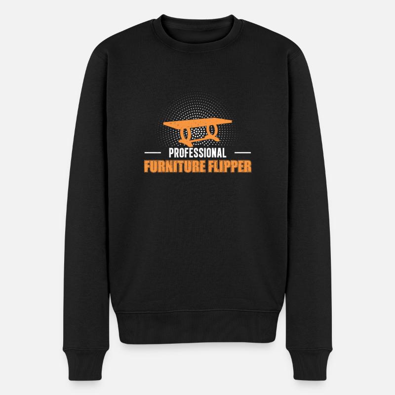 Fantastisches Möbelflipping-Geschäft für - Männer Premium Bio Pullover - Schwarz