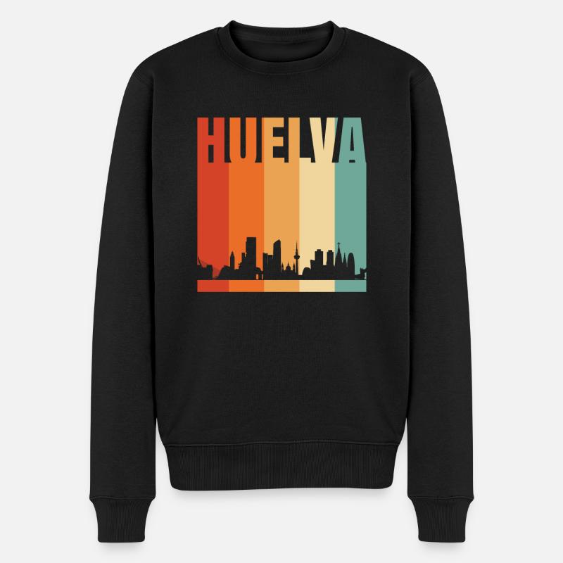 Huelva - Pull Premium bio Homme - noir