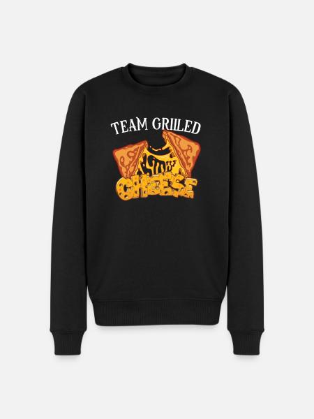 Cheese Cheesesteak Rolls Philly Cheesesteak - Men's Premium Organic Jumper - black