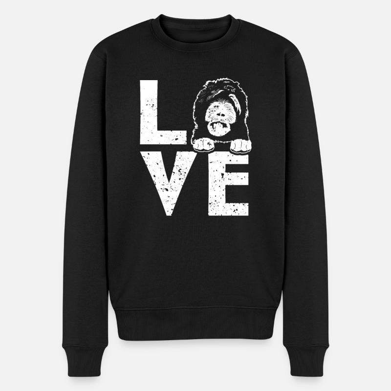Sheepadoodle Doodle Dog - Pull Premium bio Homme - noir