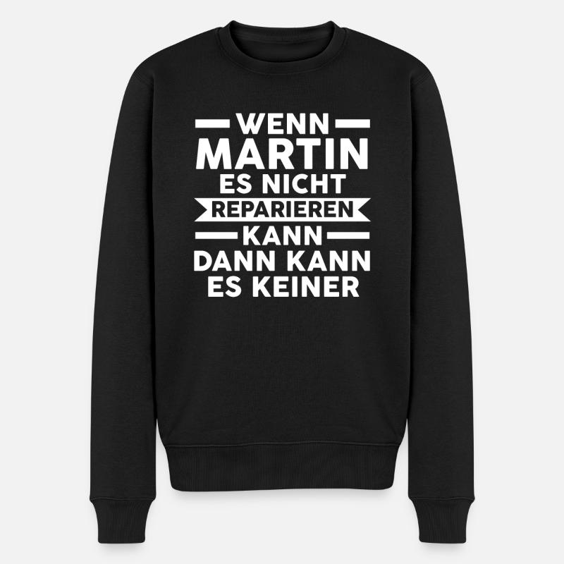 Martin - Pull Premium bio Homme - noir