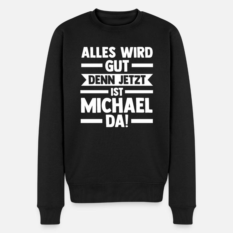 Michel - Pull Premium bio Homme - noir