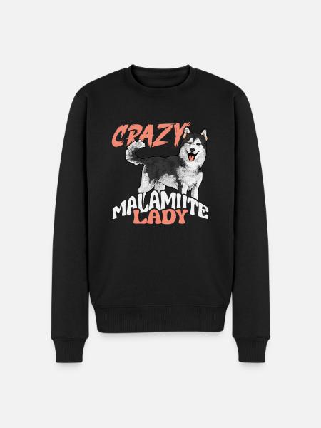 Chien Malamute d’Alaska - Pull Premium bio Homme - noir