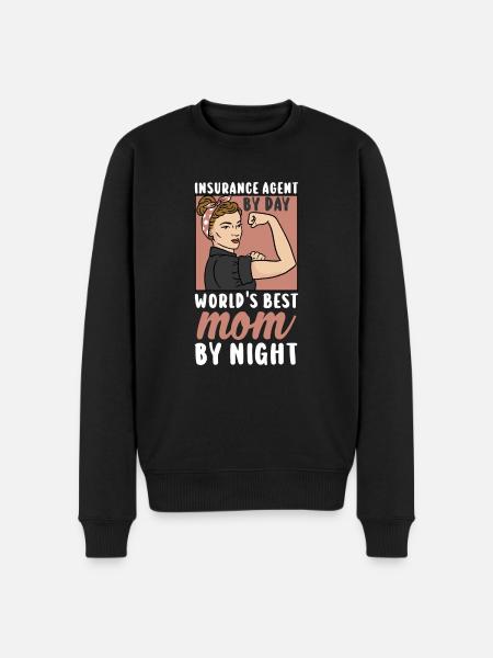 Insurance Agent Appraiser Insurance Broker - Men's Premium Organic Jumper - black