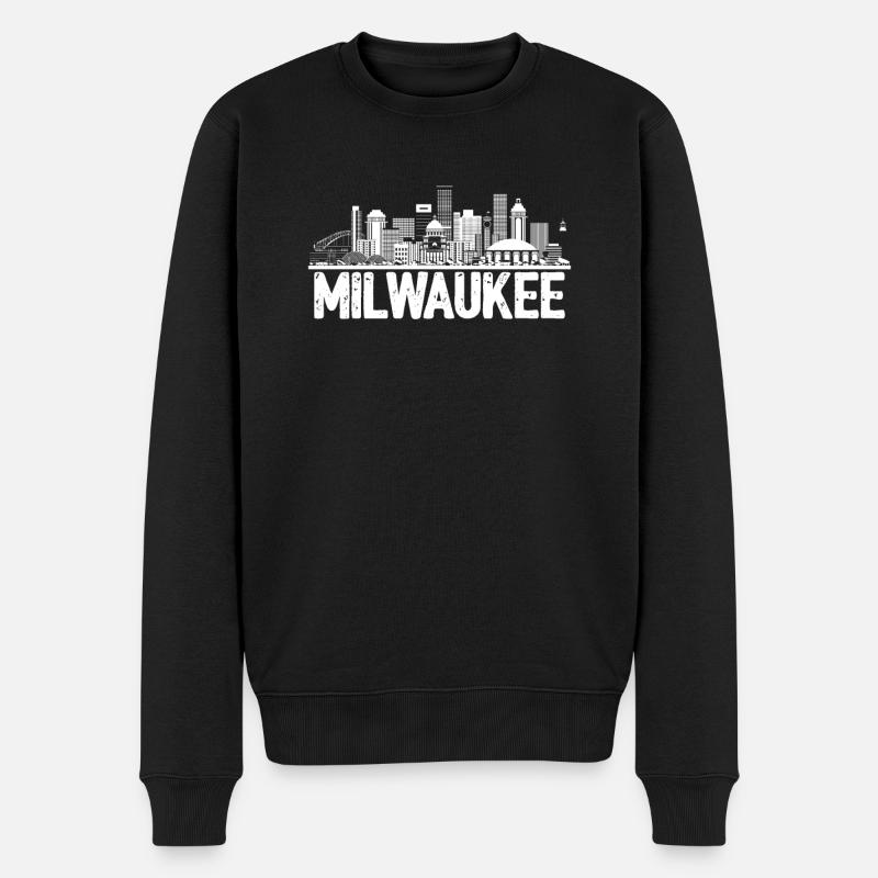 Horizon de Milwaukee - Pull Premium bio Homme - noir