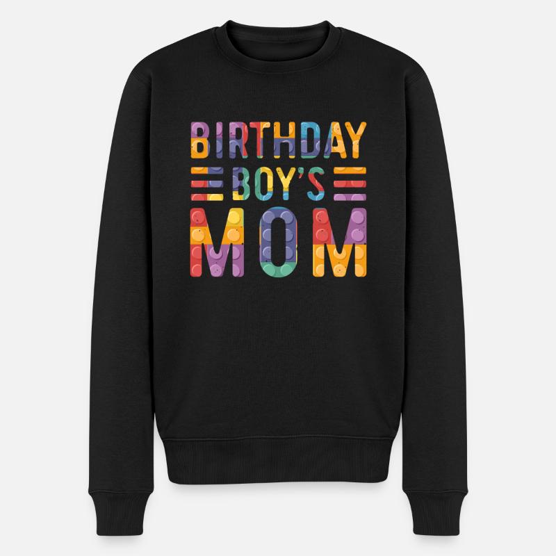 Mère du garçon d’anniversaire Bauklötze - Pull Premium bio Homme - noir
