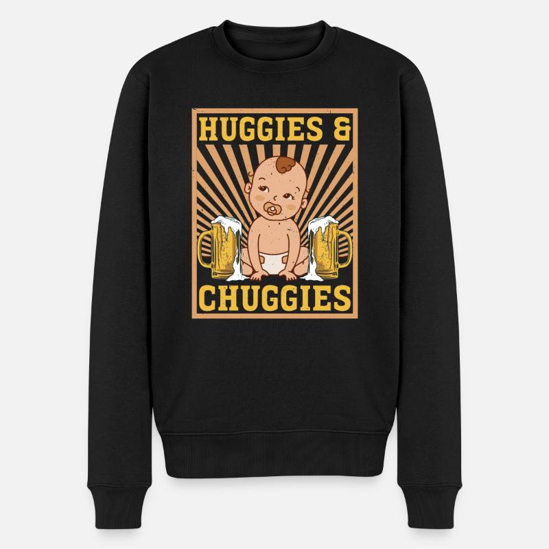 Huggies & Chuggies 28 - Pull Premium bio Homme - noir
