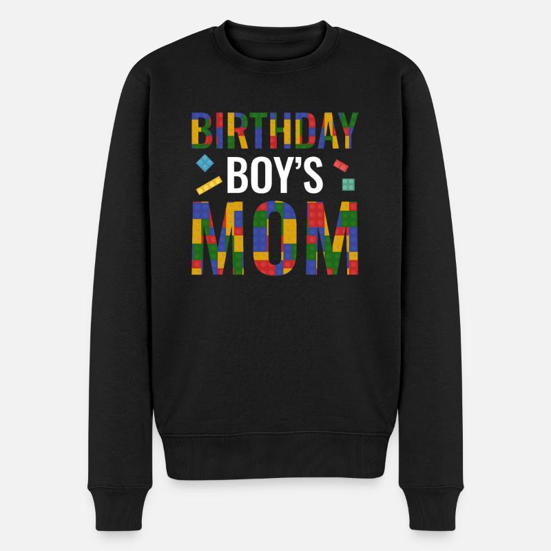 Mère du garçon d’anniversaire Bauklötze - Pull Premium bio Homme - noir