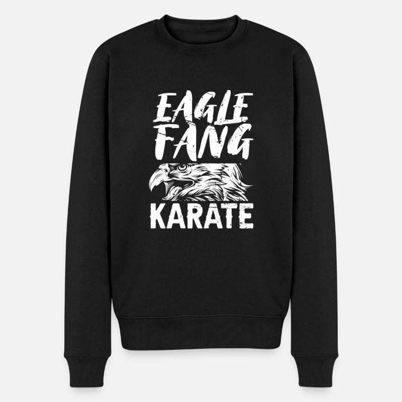 Karaté Croc-Aigle | Karaté - Pull Premium bio Homme - noir
