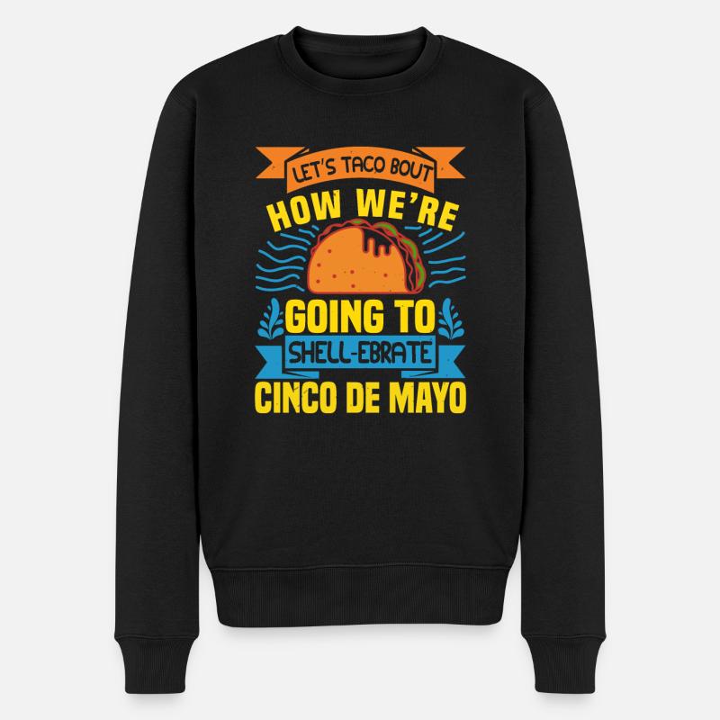 COMMENT NOUS ALLONS SHELL EBRATE CINCO DE MAYO - Pull Premium bio Homme - noir