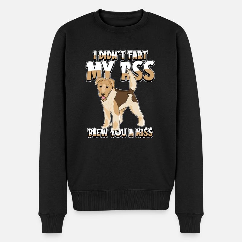 Terrier de blé - Pull Premium bio Homme - noir