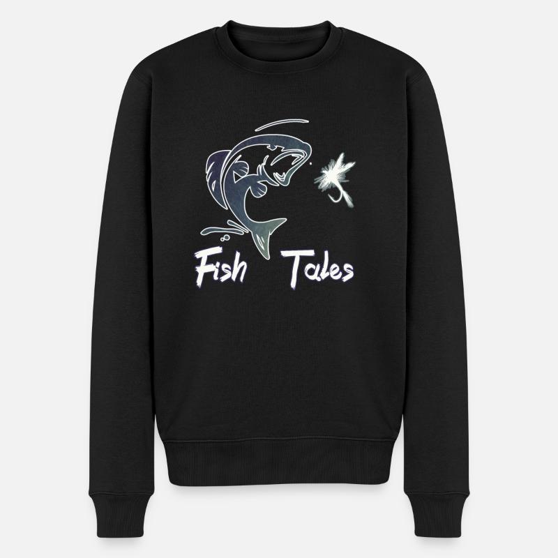 Pêche - Pull Premium bio Homme - noir