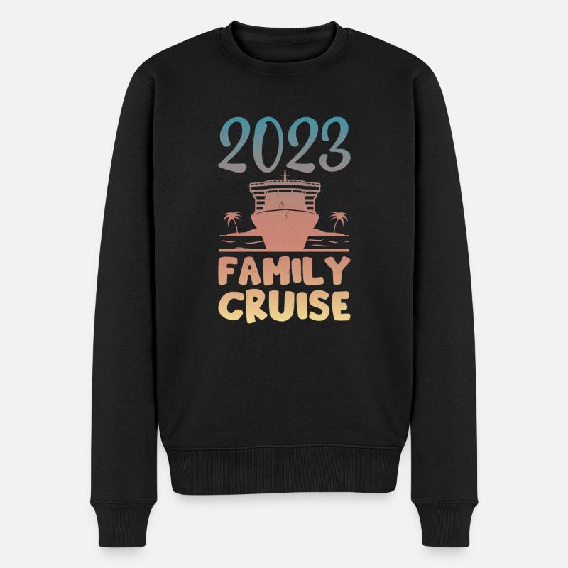 Croisières en famille - Pull Premium bio Homme - noir