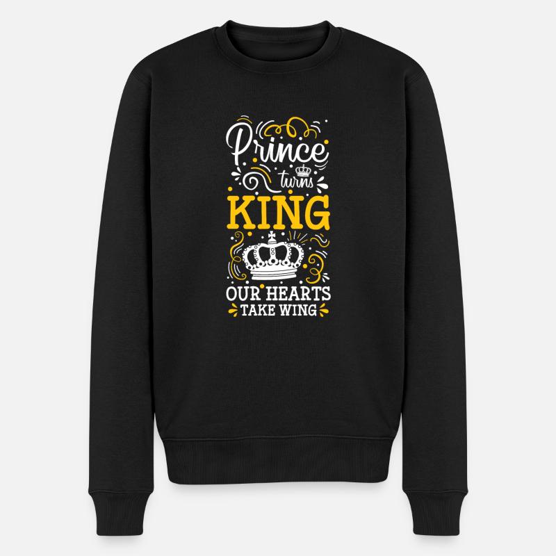 Couronnement royal 2023 - Pull Premium bio Homme - noir