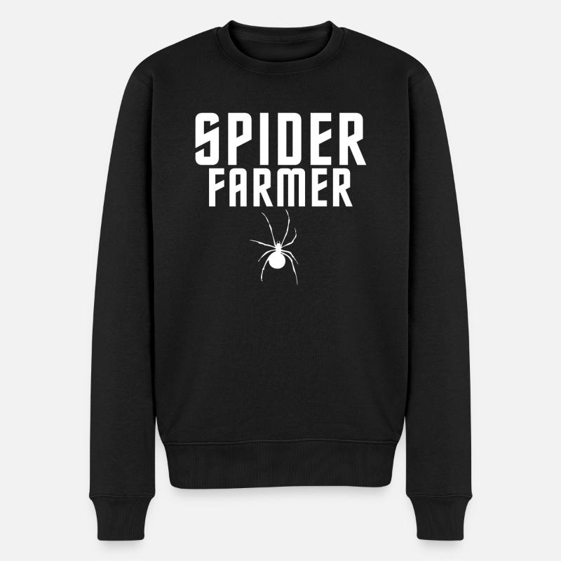 Cadeaux d’amoureux de l’araignée - Pull Premium bio Homme - noir