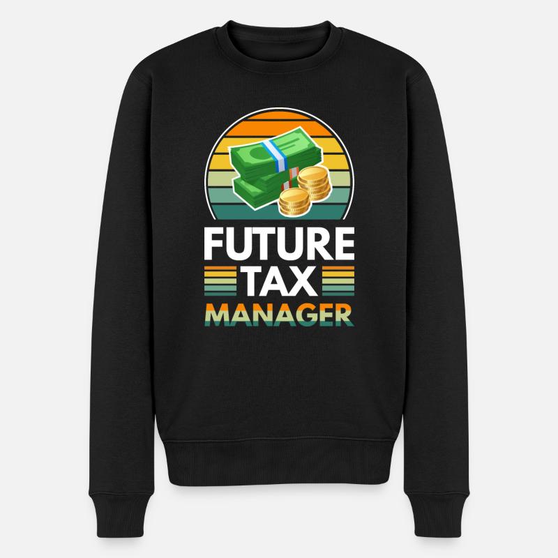 Futur directeur fiscal - Pull Premium bio Homme - noir