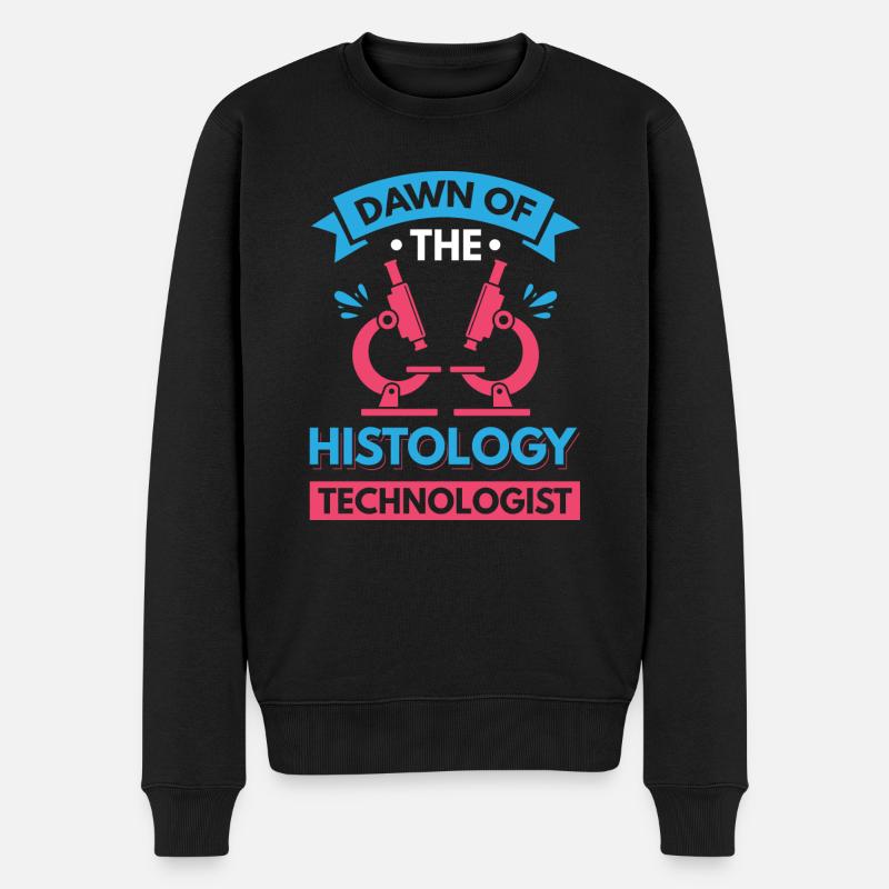 Beginn des Histologie-Technologen - Männer Premium Bio Pullover - Schwarz