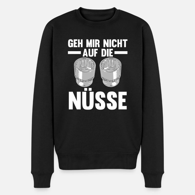 Automechaniker Auto Schrauber KFZ Mechaniker - Männer Premium Bio Pullover - Schwarz