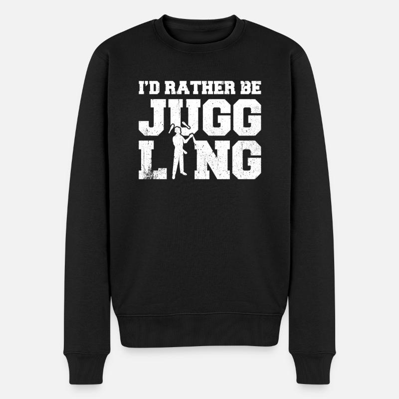 Je préfère jongler - Pull Premium bio Homme - noir
