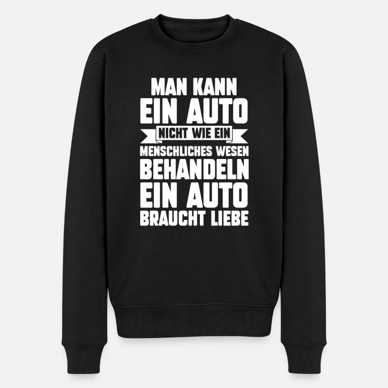 KFZ Mechaniker Geselle Schrauber Tuner - Männer Premium Bio Pullover - Schwarz