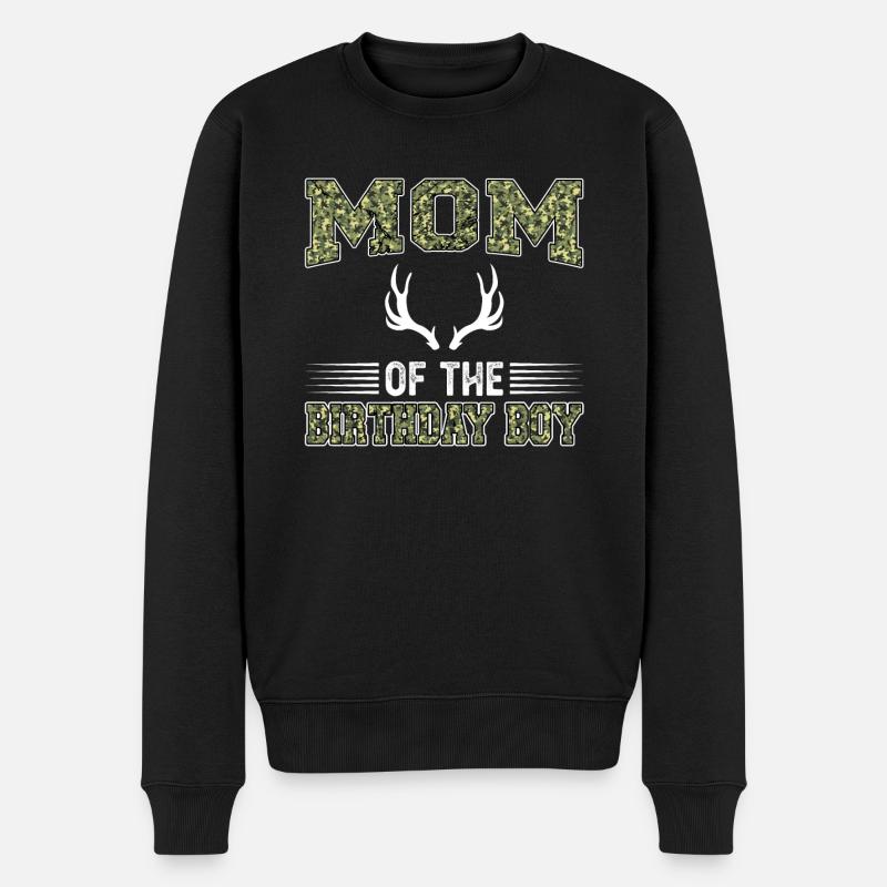 Jäger Jagd Jagd Geschenk - Männer Premium Bio Pullover - Schwarz