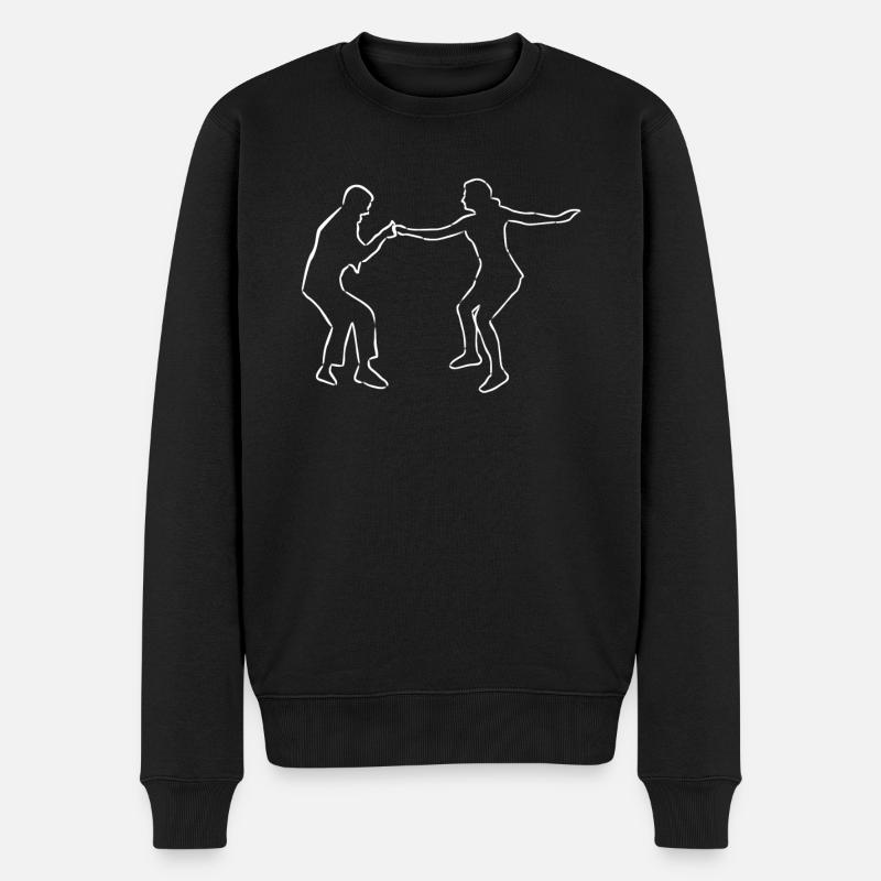 Boogie Woogie Danse - Pull Premium bio Homme - noir