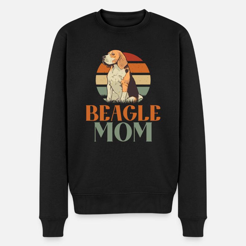 Beagle Cadeau Beagle Propriétaire - Pull Premium bio Homme - noir