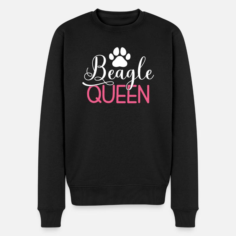 Beagle Geschenk Beagle Besitzer - Männer Premium Bio Pullover - Schwarz