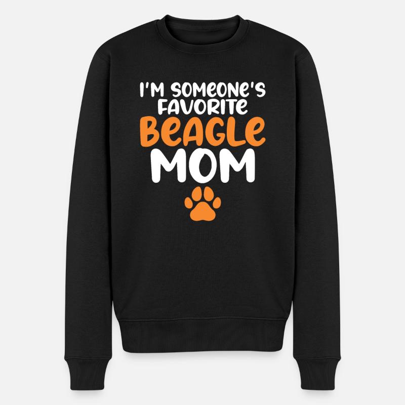 Beagle Geschenk Beagle Besitzer - Männer Premium Bio Pullover - Schwarz