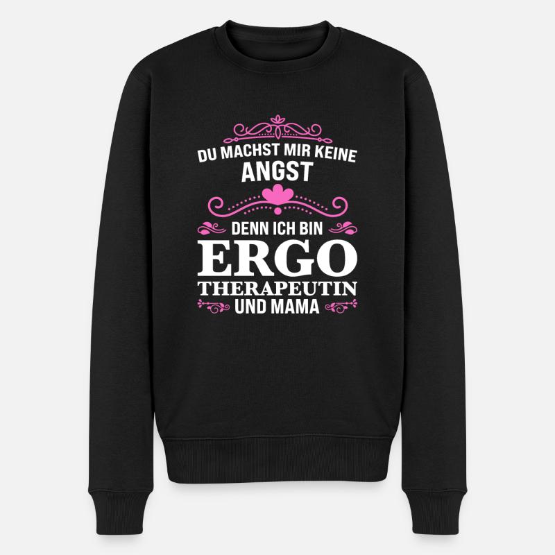 Ergotherapeutin Mama Ergo-Therapeutin Geschenk - Männer Premium Bio Pullover - Schwarz
