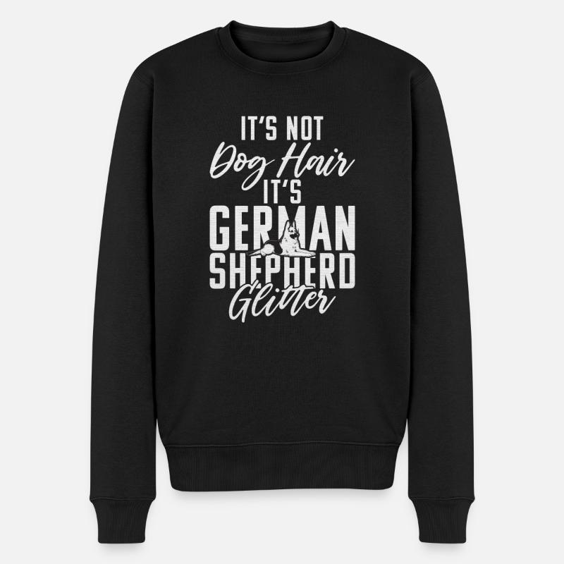 Cadeaux de berger allemand - Pull Premium bio Homme - noir