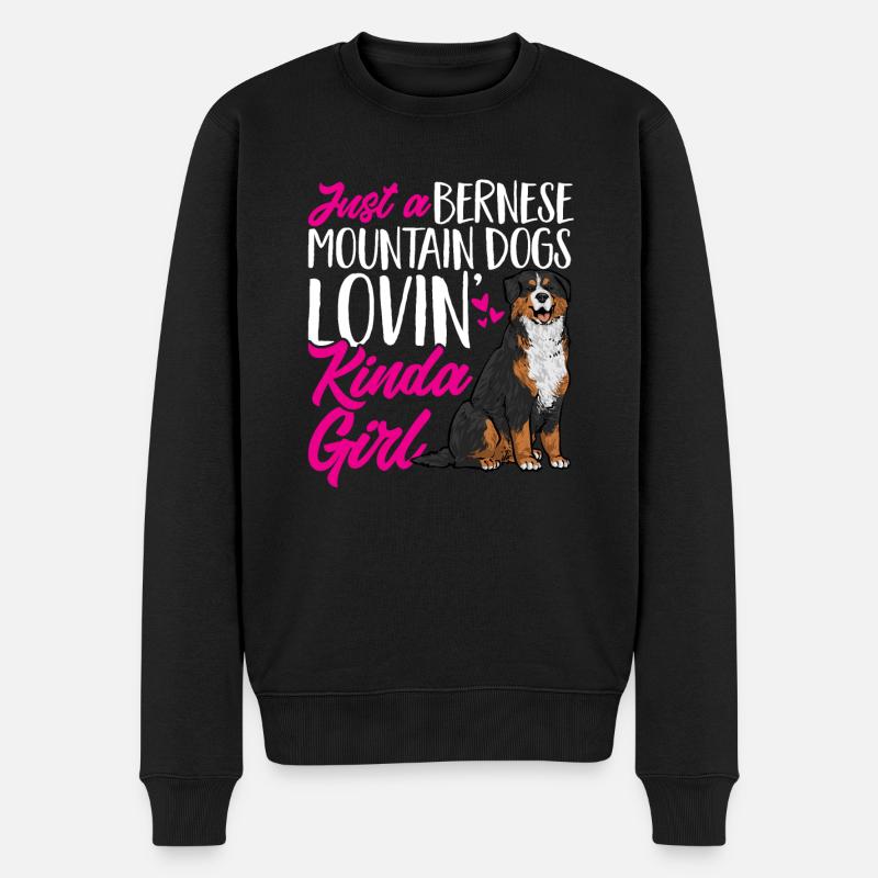 Bouvier bernois - Pull Premium bio Homme - noir