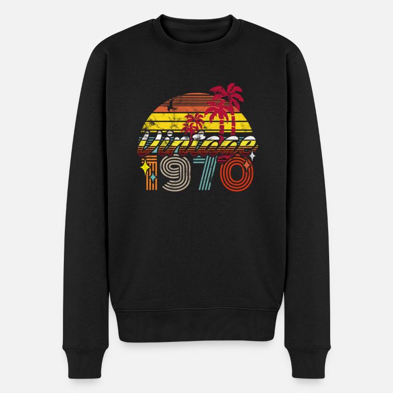 Millésime 1970 - Pull Premium bio Homme - noir