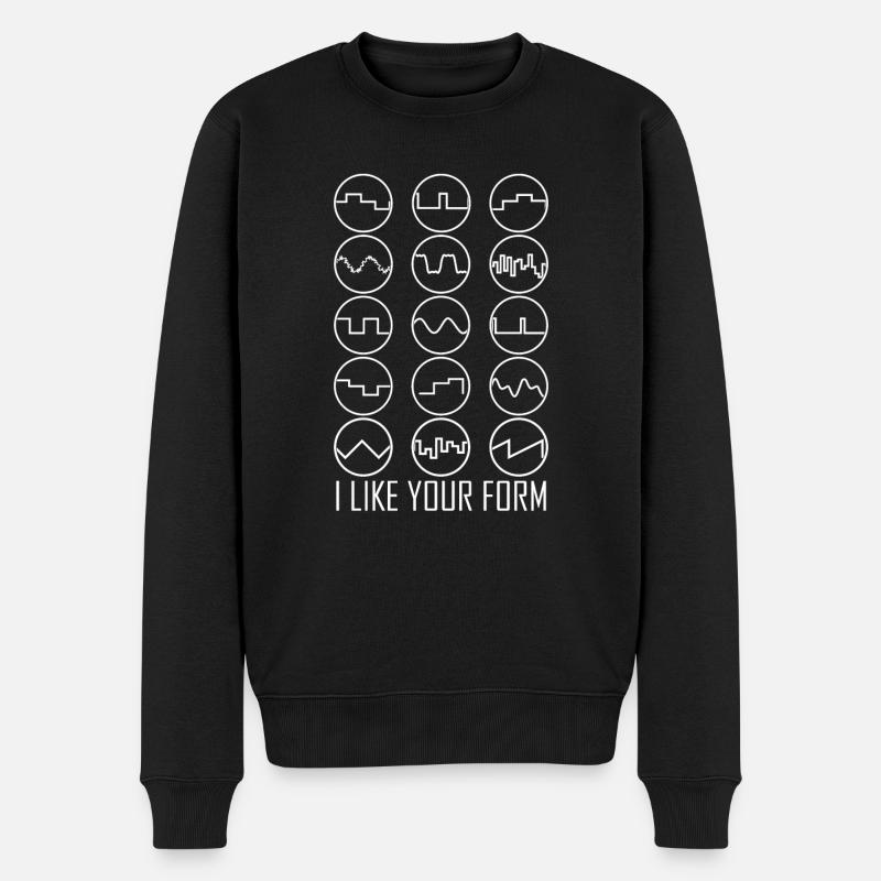 Synthétiseur Synthétiseurs - Pull Premium bio Homme - noir