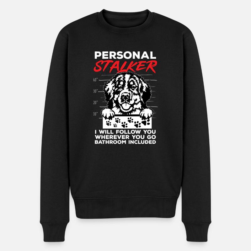 Bouvier bernois - Pull Premium bio Homme - noir