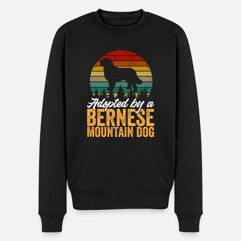 Bouvier bernois - Pull Premium bio Homme - noir